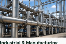 Industrial manufacturing piping