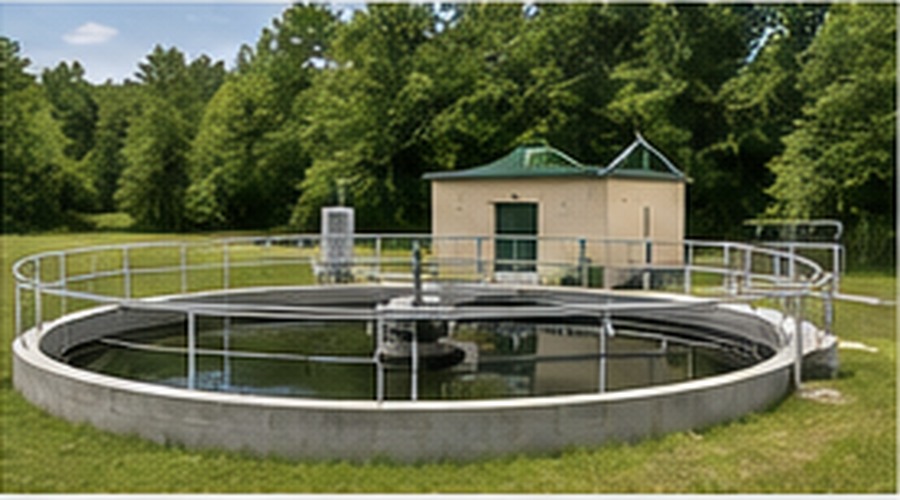 Small water and wastewater treatment facility